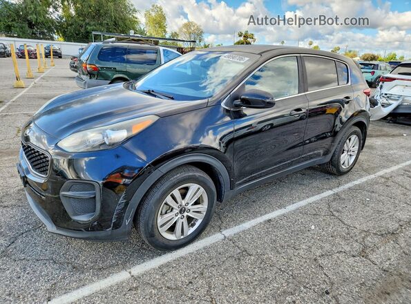 KNDPM3AC0K7526426 2019 KIA SPORTAGE Черный Передняя левая четверть