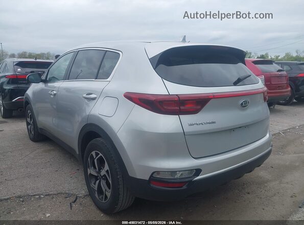 KNDPM3AC0M7849751 2021 KIA SPORTAGE Silver Trasero izquierdo