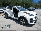 2021 Kia Sportage Lx White vin: KNDPM3AC0M7852827