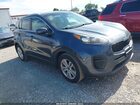 2018 Kia Sportage Lx Blue vin: KNDPM3AC1J7319977