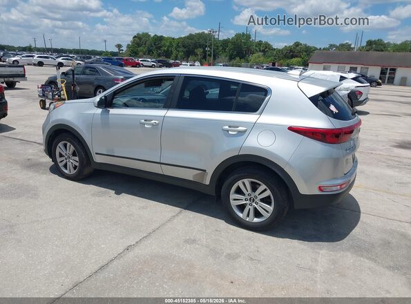 KNDPM3AC1J7484606 2018 KIA SPORTAGE Серебряный Задняя левая четверть
