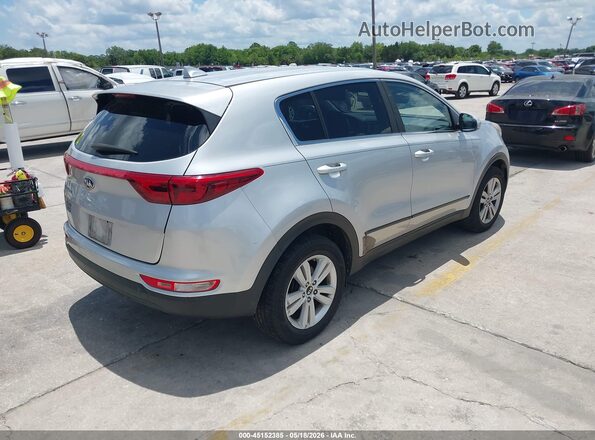 KNDPM3AC1J7484606 2018 KIA SPORTAGE Серебряный Задняя правая четверть