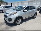 2018 Kia Sportage Lx Серебряный vin: KNDPM3AC1J7484606