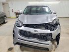 2019 Kia Sportage Lx Silver vin: KNDPM3AC1K7594251