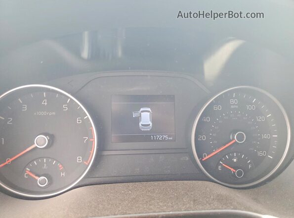 KNDPM3AC1L7703566 2020 KIA SPORTAGE Синий Вид щитка приборов