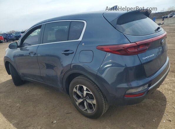 KNDPM3AC1L7703566 2020 KIA SPORTAGE Синий Задняя левая четверть