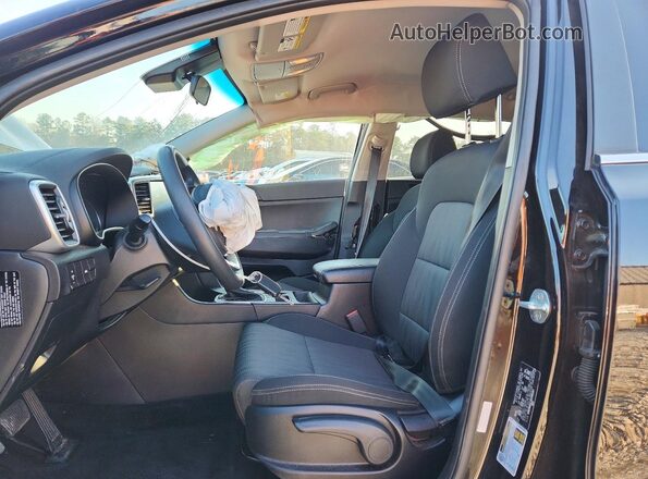 KNDPM3AC1N7995397 2022 KIA SPORTAGE Black Front interior view