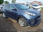 2017 Kia Sportage Lx Blue vin: KNDPM3AC2H7272243