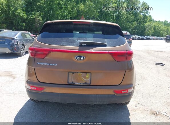 KNDPM3AC2J7314352 2018 KIA SPORTAGE Dark Brown 