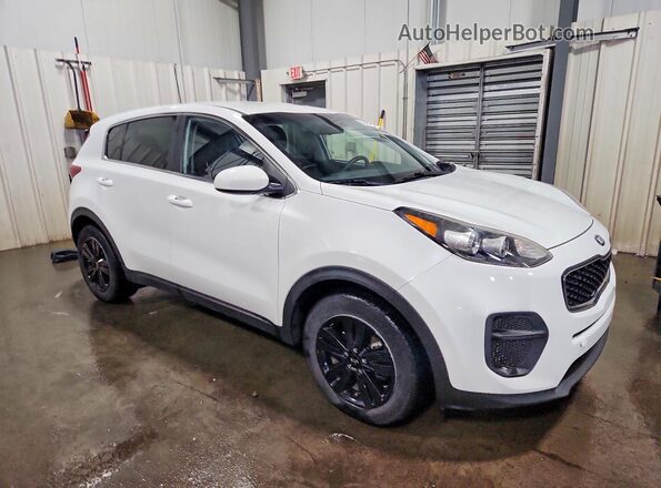 KNDPM3AC2J7454689 2018 KIA SPORTAGE Белый Передняя правая четверть