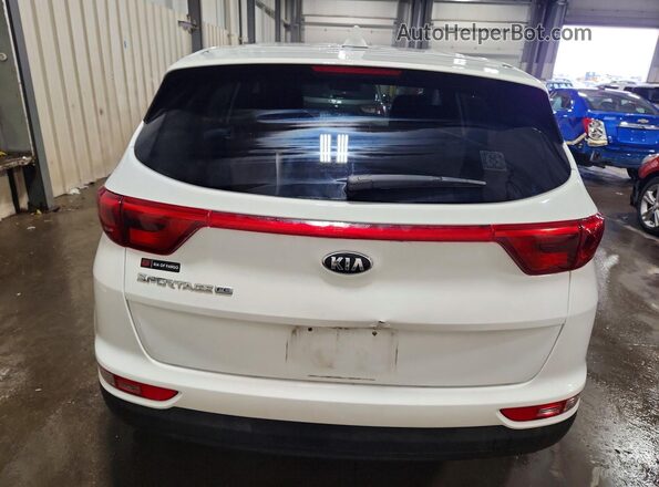 KNDPM3AC2J7454689 2018 KIA SPORTAGE Белый Вид сзади