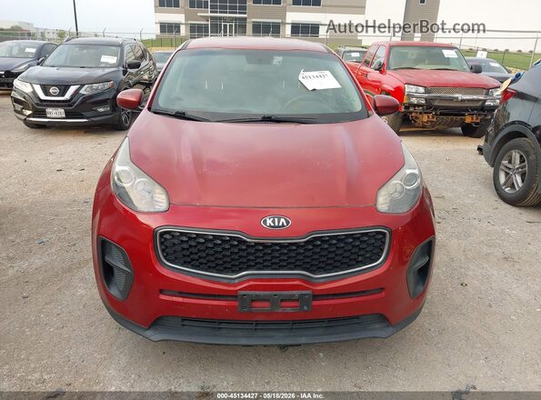 KNDPM3AC2J7459231 2018 KIA SPORTAGE Red Front view