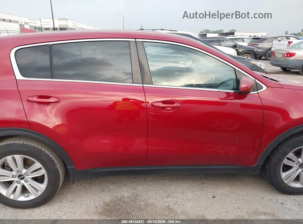 KNDPM3AC2J7459231 2018 KIA SPORTAGE Red Rear interior view