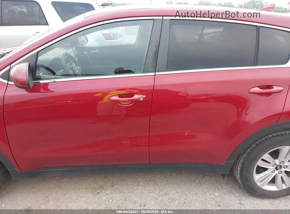 KNDPM3AC2J7459231 2018 KIA SPORTAGE Red 360 interior view