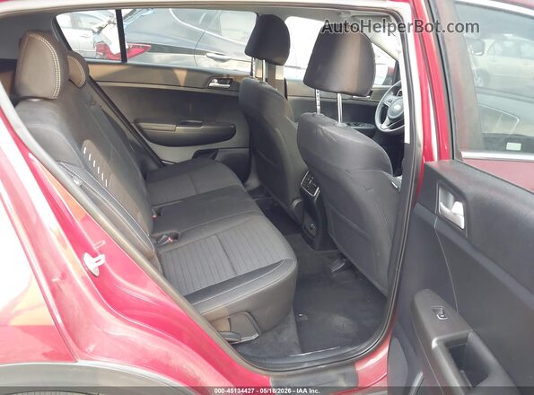 KNDPM3AC2J7459231 2018 KIA SPORTAGE Red VIN sticker view