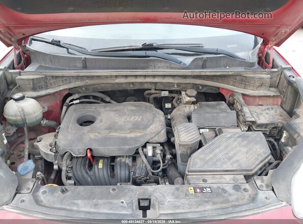 KNDPM3AC2J7459231 2018 KIA SPORTAGE Red Rear view