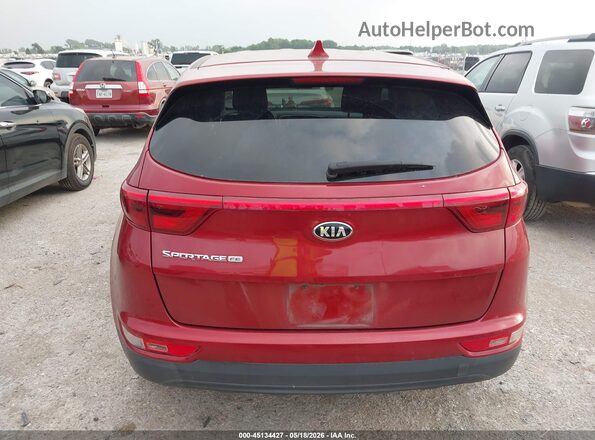 KNDPM3AC2J7459231 2018 KIA SPORTAGE Red 
