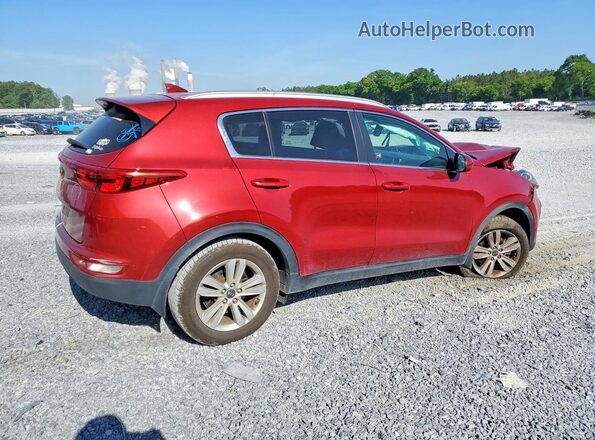 KNDPM3AC2K7526248 2019 KIA SPORTAGE Red Tył prawy