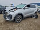 2020 Kia Sportage Lx Silver vin: KNDPM3AC2L7729481