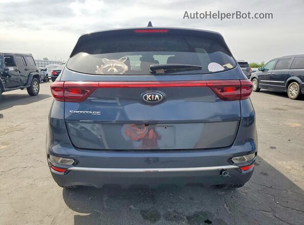 KNDPM3AC2L7731506 2020 KIA SPORTAGE Blue Հետևի տեսք