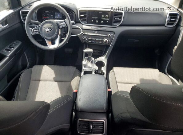 KNDPM3AC2L7731506 2020 KIA SPORTAGE Blue Առջևի վահանակի տեսք