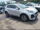 2021 Kia Sportage Lx Silver vin: KNDPM3AC2M7864364