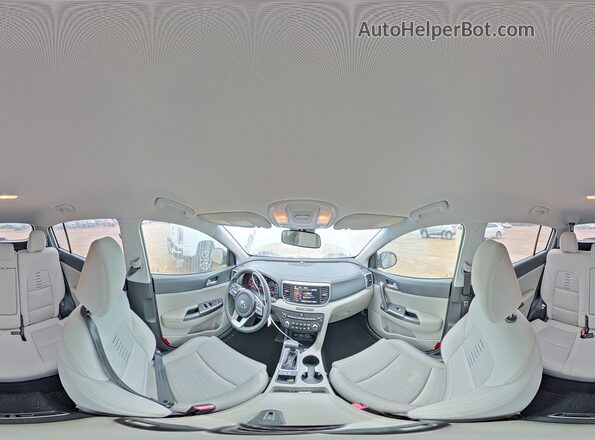 KNDPM3AC2M7902983 2021 KIA SPORTAGE Gray Widok wnętrza 360 stopni