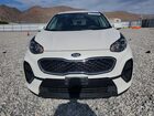 2021 Kia Sportage Lx White vin: KNDPM3AC2M7922506