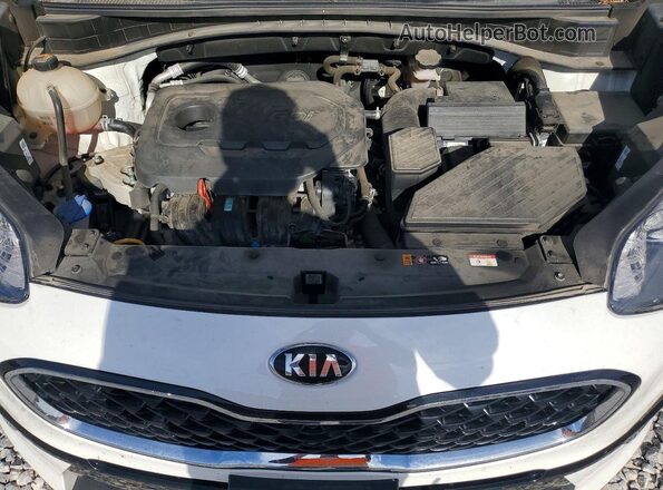 KNDPM3AC2M7922506 2021 KIA SPORTAGE White Вид задньої частини салону