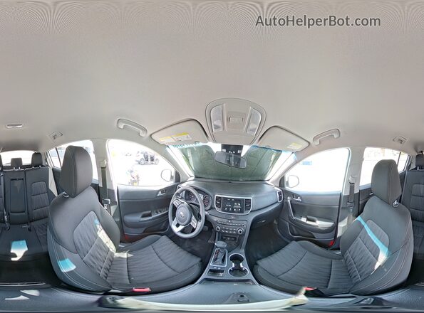 KNDPM3AC2M7922506 2021 KIA SPORTAGE White Вид наклейки з VIN-кодом