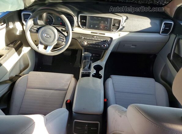 KNDPM3AC2M7926670 2021 KIA SPORTAGE Серебряный Вид панели приборов