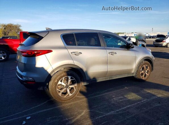 KNDPM3AC2M7926670 2021 KIA SPORTAGE Серебряный Задняя правая четверть