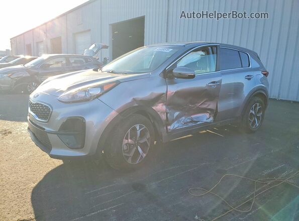 KNDPM3AC2M7926670 2021 KIA SPORTAGE Серебряный Передняя левая четверть