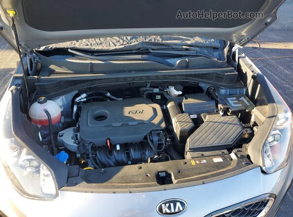 KNDPM3AC2M7926670 2021 KIA SPORTAGE Серебряный Вид подкапотного пространства