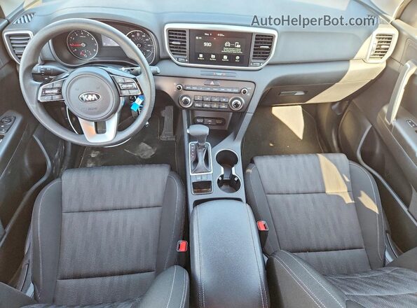 KNDPM3AC2M7934526 2021 KIA SPORTAGE Gray Dashboard view