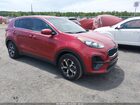 2022 Kia Sportage Lx Red vin: KNDPM3AC2N7002330