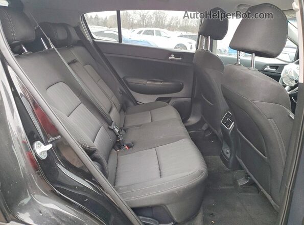 KNDPM3AC2N7997840 2022 KIA SPORTAGE Black Widok wnętrza z tyłu