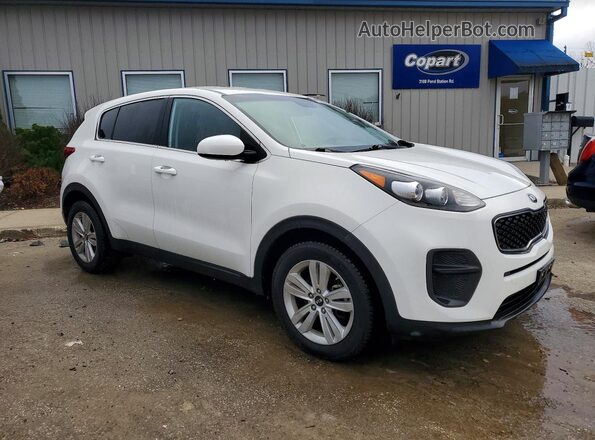 KNDPM3AC3H7168909 2017 KIA SPORTAGE Белый Передняя правая четверть