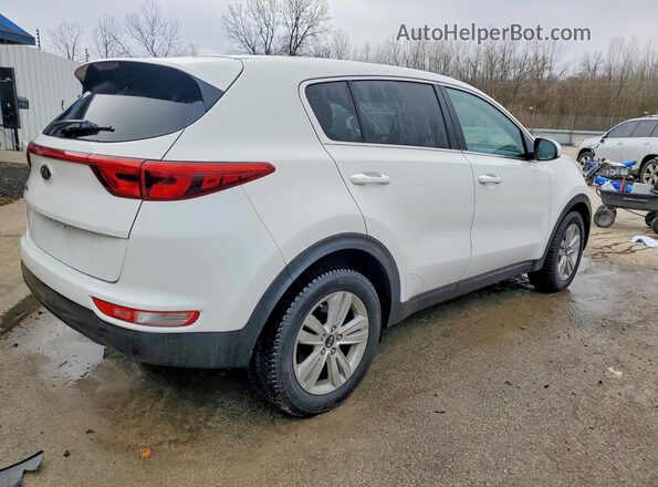 KNDPM3AC3H7168909 2017 KIA SPORTAGE Белый Задняя правая четверть