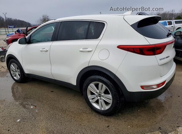 KNDPM3AC3H7168909 2017 KIA SPORTAGE Белый Задняя левая четверть