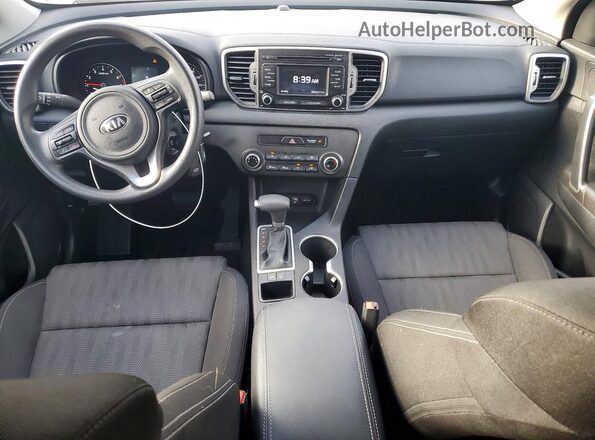 KNDPM3AC3H7168909 2017 KIA SPORTAGE Белый Вид панели приборов