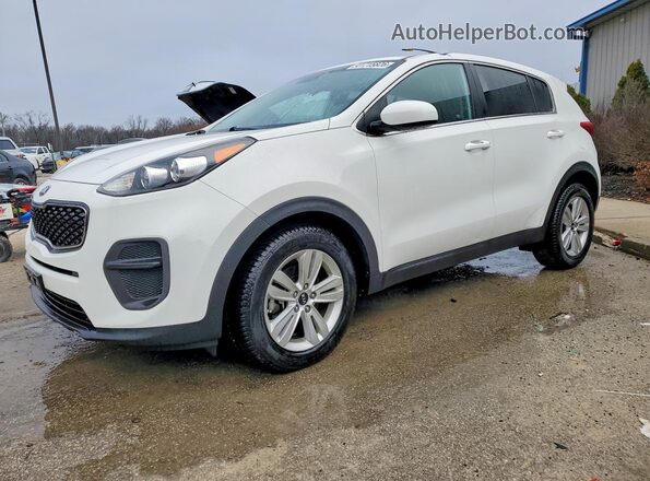 KNDPM3AC3H7168909 2017 KIA SPORTAGE Белый Передняя левая четверть