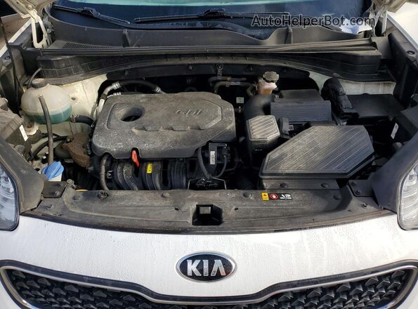KNDPM3AC3H7168909 2017 KIA SPORTAGE Белый Вид подкапотного пространства
