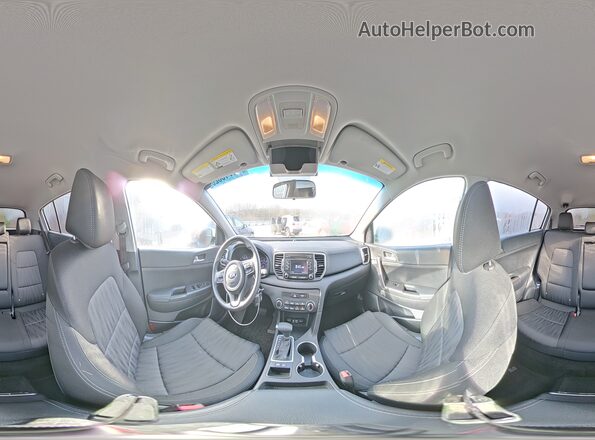 KNDPM3AC3H7168909 2017 KIA SPORTAGE Белый Панорамный вид салона 360°