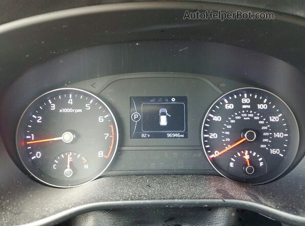 KNDPM3AC3H7208258 2017 KIA SPORTAGE Tan Widok zestawu wskaźników