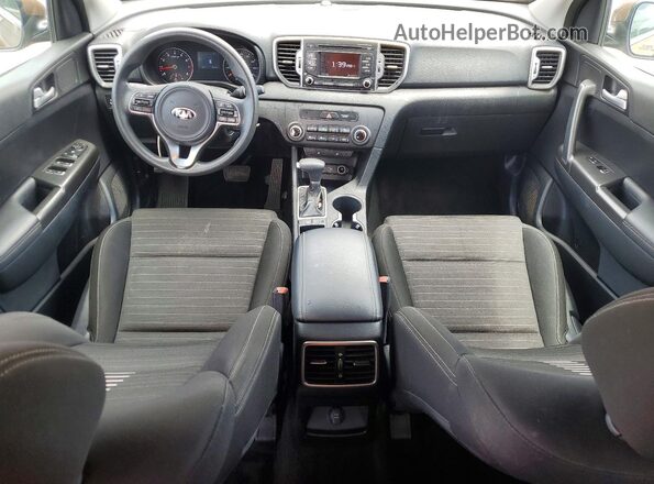 KNDPM3AC3H7208258 2017 KIA SPORTAGE Tan Widok deski rozdzielczej