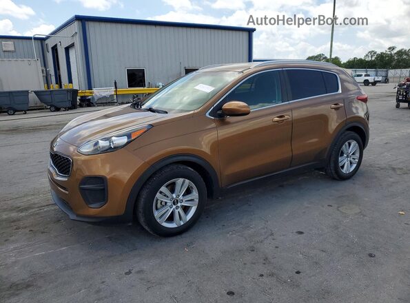 KNDPM3AC3H7208258 2017 KIA SPORTAGE Tan Przód lewy