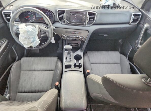 KNDPM3AC3H7224735 2017 KIA SPORTAGE White წინა პანელის ხედი