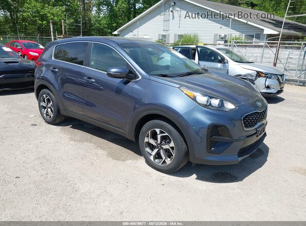 KNDPM3AC3L7648148 2020 KIA SPORTAGE Синий Передняя правая четверть