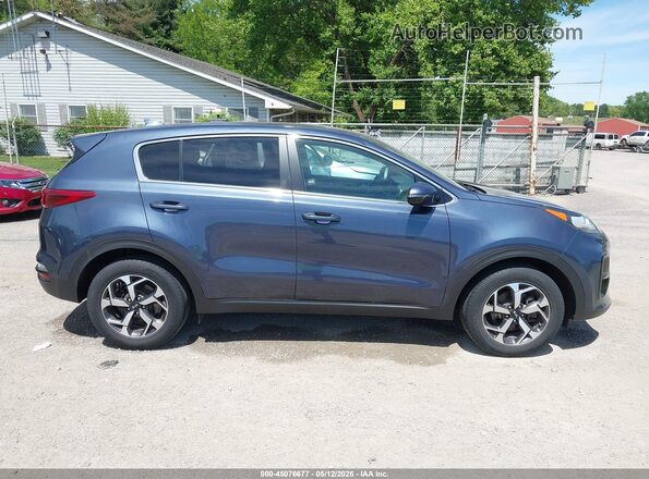 KNDPM3AC3L7648148 2020 KIA SPORTAGE Синий Вид задней части салона
